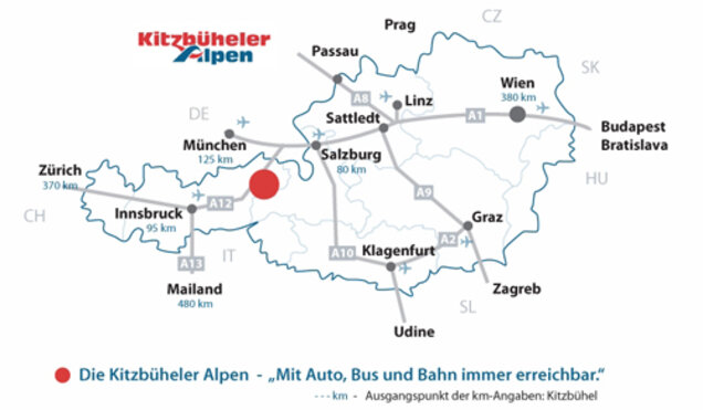 anreisekarte-kitzbuehler-alpen