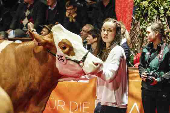 Melanie bei der Ladys-Night-Schau 2015
